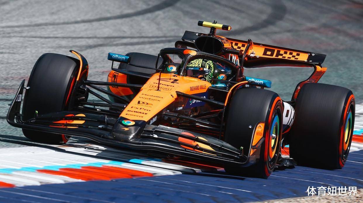 法拉利完胜索伯车队，诺里斯统治全场